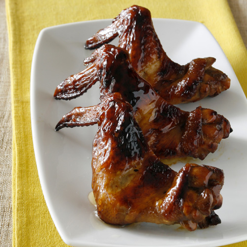 Honey grilled chicken wings