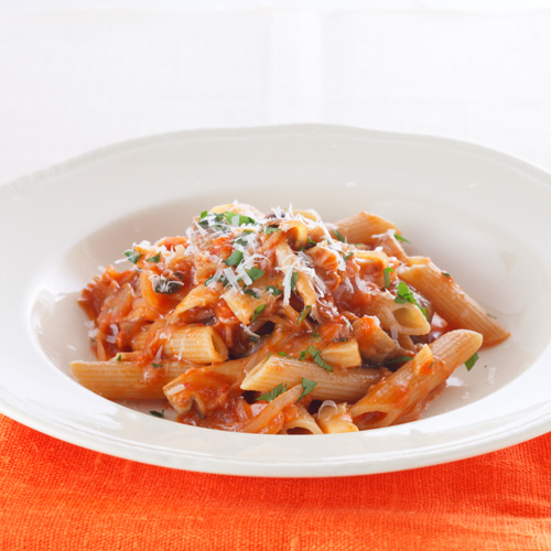 Penne al pomodoro porcino e funghi